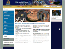 Tablet Screenshot of deltafarrierproducts.com